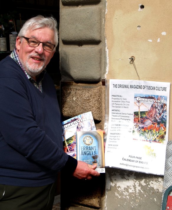 Great excitement at finding he book advertised through the pages of Grapevine !