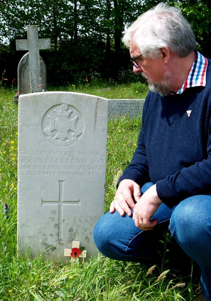 Remembering Sergeant Freeland, 5th Battalion, "Cinque Port", Royal Sussex Regiment.